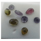 Eight Faceted Loose Gemstones....2.25 carats