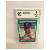 Mo Vaughn Rookie Card 1991 Donruss Graded Baseball