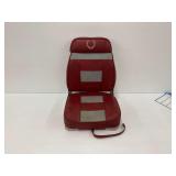 Maroon and Gray B and M Boat Seat