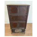 Vintage Radio Cabinet with Drop Front...see description