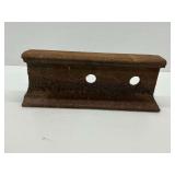 Iron Railroad Rail Anvil