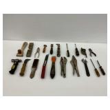 Scrapers, Pliers, Hammer, and Other Hand Tools