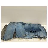 Denim Cut-off Shorts: Claudio Agnelli, Lee, and PS Gitano... Mix of Sizes