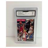 Michael Jordan Scottie Pippen Scoring Threats 1992 Upper Deck Graded Basketball