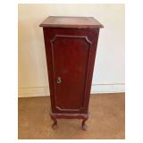 Wooden Jewelry Armoire with Drawers and Cabinet...see description