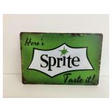 Sprite Soda Restaurant Themed Metal Sign … 8 x 12 in.