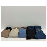 Ten Pairs of Jeans … Arizona, Chic, Riders, and Wrangler... see photos