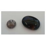 Two Polished Gemstones....20.60 carats