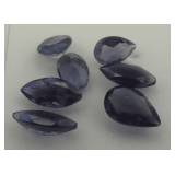 Iolite Faceted Stones.....3.00 carats