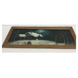 Clyde Provonsha Painting on Board