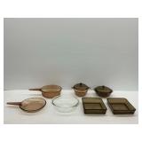 Group of Cookware Including Pyrex Visionware
