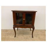 Small Display Cabinet with Glass Doors