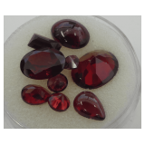 Faceted Garnet Gemstones....10.00 carats