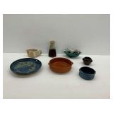 Seven Pottery Items