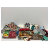 Variety of Fabric Patterns and Sizes