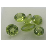 Peridot Faceted Gemstones.....2.85 carats