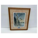 Samuel Timm Signed and Numbered Framed Bird Print