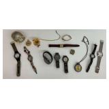 Group of Wristwatches and Pocket Watches