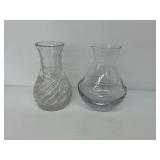 Two Glass Vases Including Hovmantorp