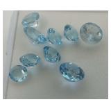 Faceted Aquamarine Gemstones...3.35 carats