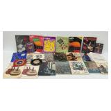 Music Books and Vinyl Records