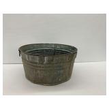 Galvanized Metal Wash Tub