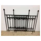 Two Iron Fence Pieces