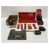 Drill Bits and Saw Blades with Storage Containers