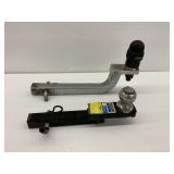 Two Trailer Hitch Ball Mounts