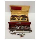 Tap and Die Set and Husky Tool Box with Tools