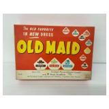 Old Maid Plywood Panel Cards Game