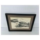 Southern Iowa Railway Framed Art Print