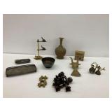 Collectible Items Including Reed and Barton Silver Soldered Bowl