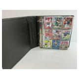 Baseball Collectors Trading Cards in Binder