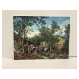 John Paul Strain Burr Bridge Civil War Print