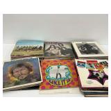Group of Vinyl Records