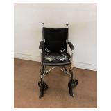 Medline Black and Silver Wheelchair