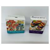 Two Sets of Novelty Salt and Pepper Shakers