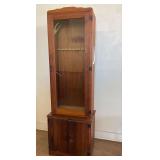 Wooden Gun Cabinet with Storage