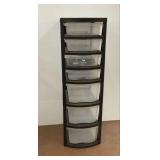 Seven Drawer Storage Unit and Metal Fittings Assortment