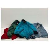 Ladies' Size Jackets and Vests... Primarily S & M Sizes