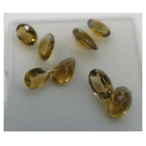 Citrine Faceted Gemstones....2.85 carats