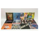 Group of Vinyl Records