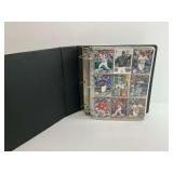 Baseball Trading Cards in Binder