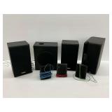 Speakers Group: JVC, Fisher, and GPX Brands...not tested