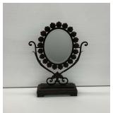 Metal Framed Tabletop Mirror