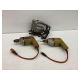 Two Black and Decker Drills and Craftsman Jig Saw...all work