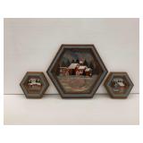 Three Dorothy Sowinski Framed Countryside Paintings