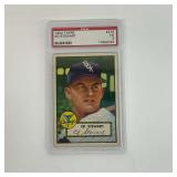 1952 Topps Edward Stewart Graded Baseball Card