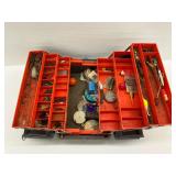 Flambeau Fishing Tackle Box with Tackle